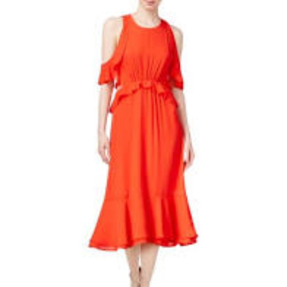 MAISON JULES 'Beijing' Cold Shoulder Dress - Picture 12 of 13